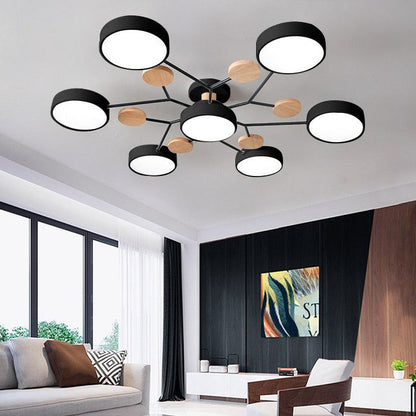 Laudovo™ Modern Circular Living Room LED Ceiling Light