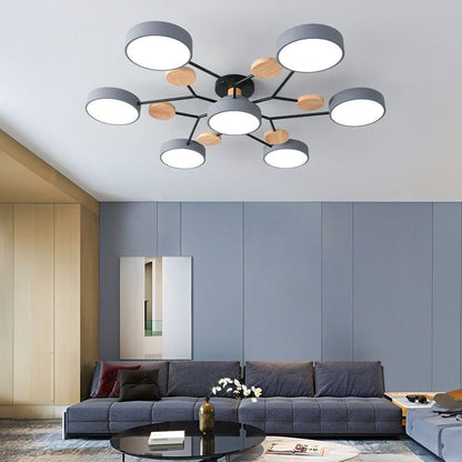 Laudovo™ Modern Circular Living Room LED Ceiling Light