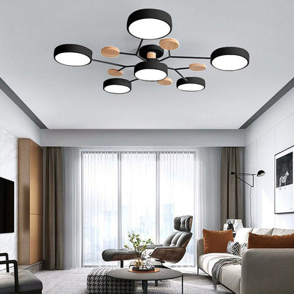 Laudovo™ Modern Circular Living Room LED Ceiling Light