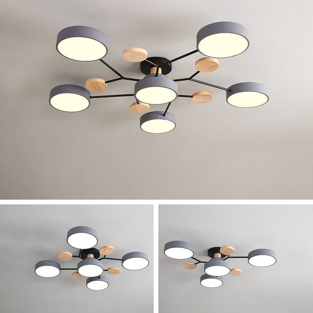 Laudovo™ Modern Circular Living Room LED Ceiling Light