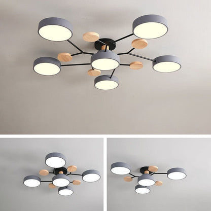 Laudovo™ Modern Circular Living Room LED Ceiling Light