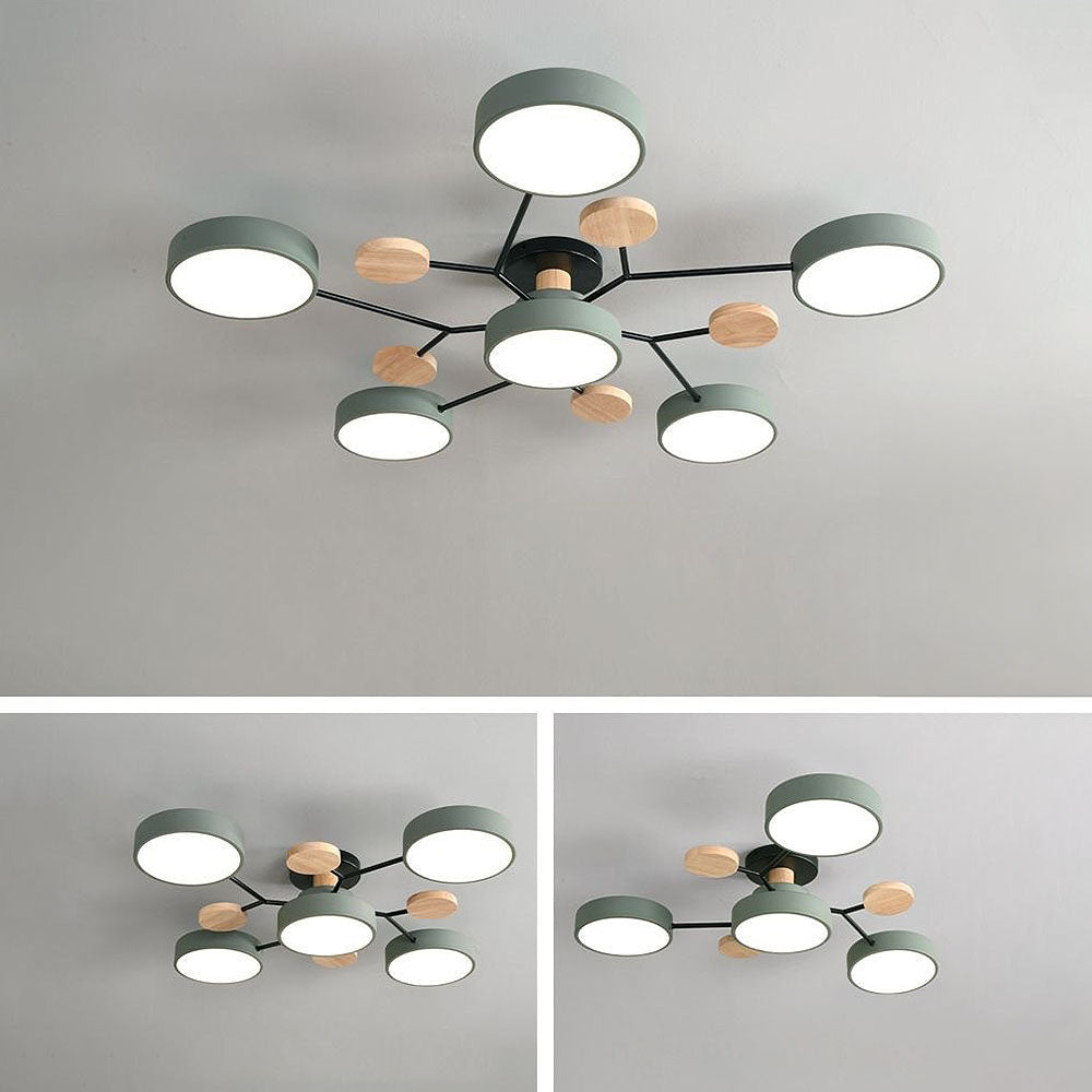 Laudovo™ Modern Circular Living Room LED Ceiling Light