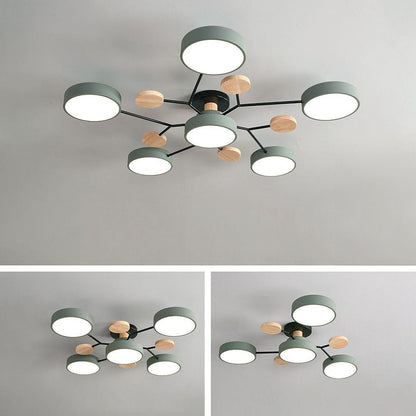 Laudovo™ Modern Circular Living Room LED Ceiling Light