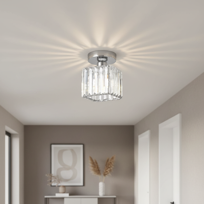 Laudovo™ Modern 1-Light Hallway Flush Mount Ceiling Light
