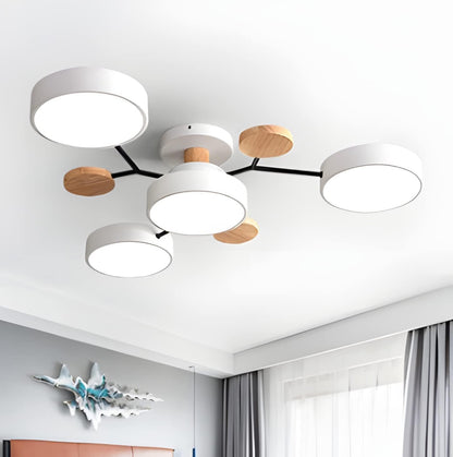 Laudovo™ Modern Circular Living Room LED Ceiling Light