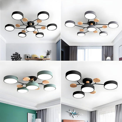 Laudovo™ Modern Circular Living Room LED Ceiling Light