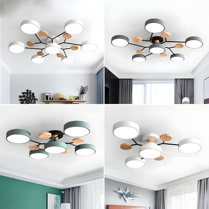 Laudovo™ Modern Circular Living Room LED Ceiling Light