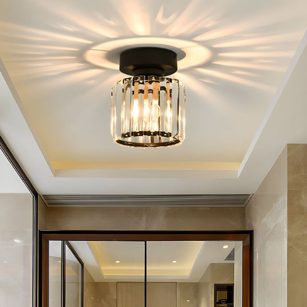 Laudovo™ Modern 1-Light Hallway Flush Mount Ceiling Light