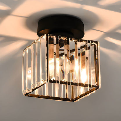 Laudovo™ Modern 1-Light Hallway Flush Mount Ceiling Light