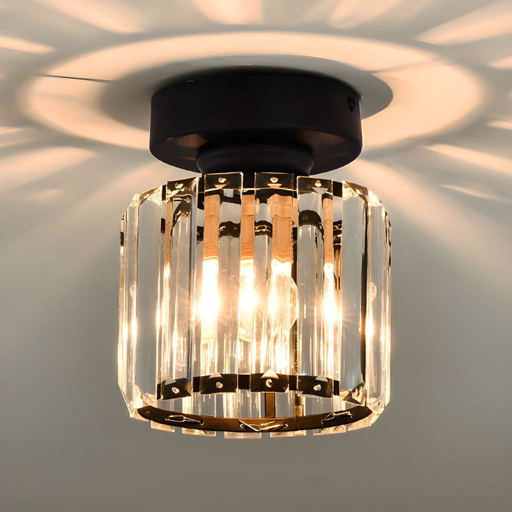Laudovo™ Modern 1-Light Hallway Flush Mount Ceiling Light