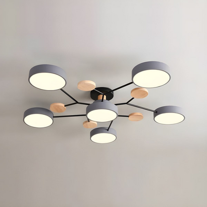 Laudovo™ Modern Circular Living Room LED Ceiling Light