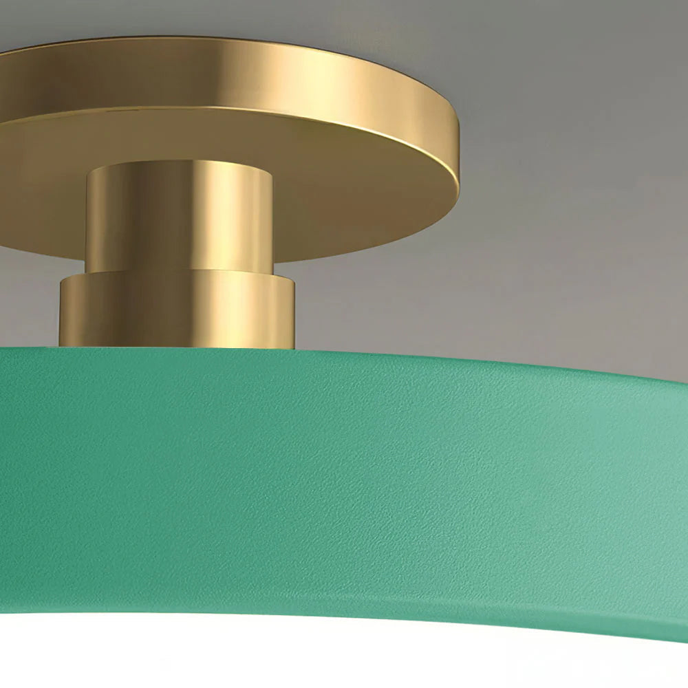 Laudovo™ Modern Concise Circular LED Semi Flush Mount Ceiling Light