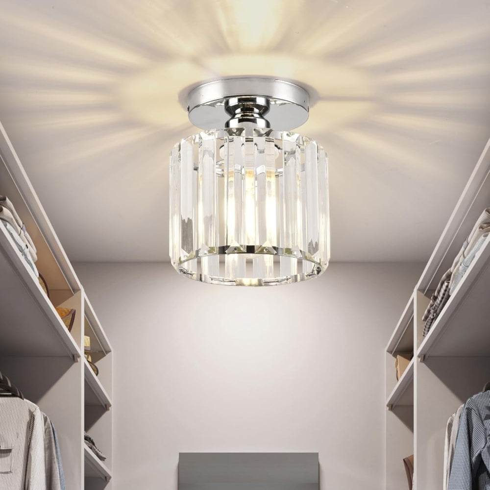 Laudovo™ Modern 1-Light Hallway Flush Mount Ceiling Light