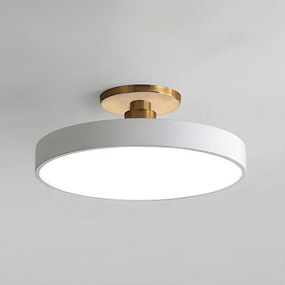 Laudovo™ Modern Concise Circular LED Semi Flush Mount Ceiling Light