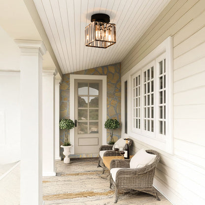 Laudovo™ Modern 1-Light Hallway Flush Mount Ceiling Light