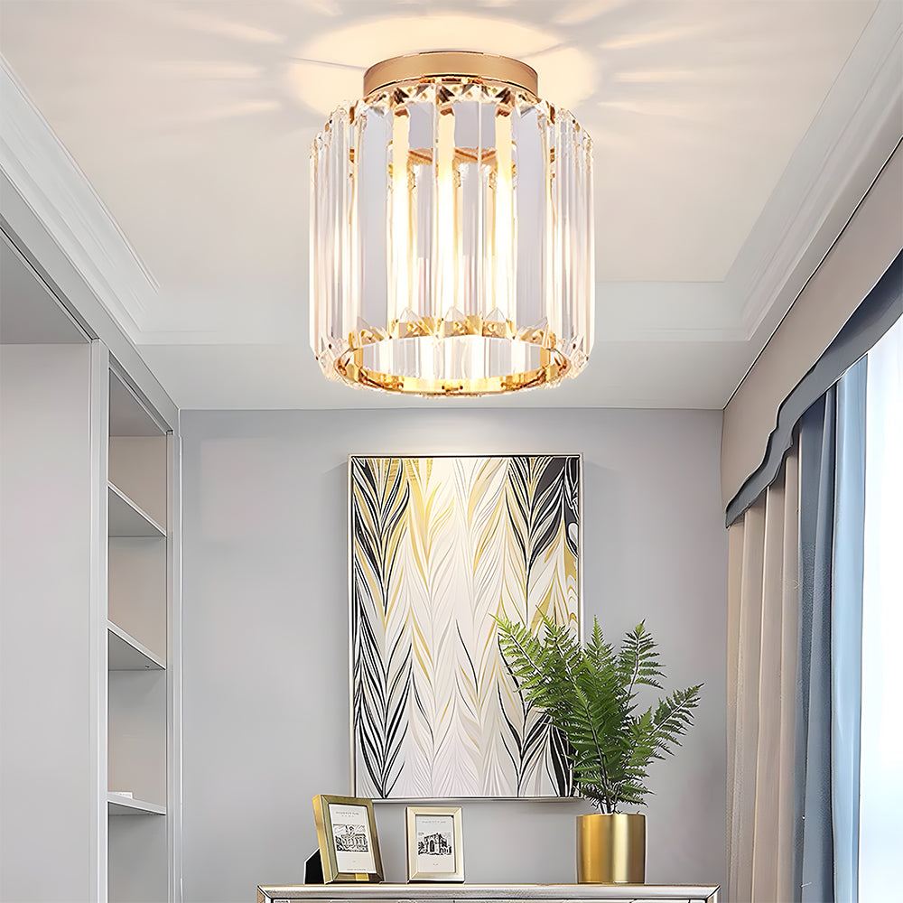 Laudovo™ Modern 1-Light Hallway Flush Mount Ceiling Light