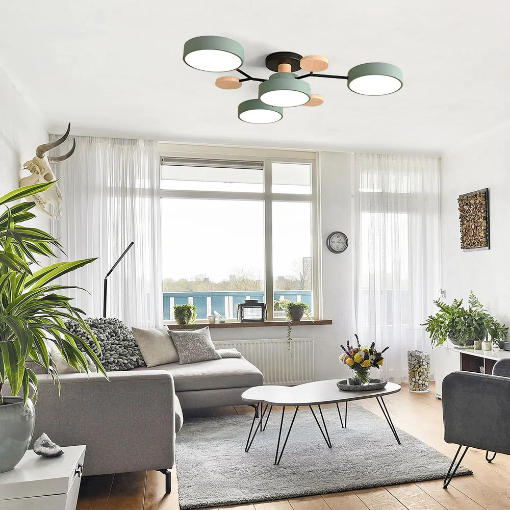 Laudovo™ Modern Circular Living Room LED Ceiling Light