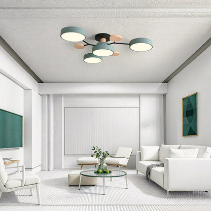 Laudovo™ Modern Circular Living Room LED Ceiling Light