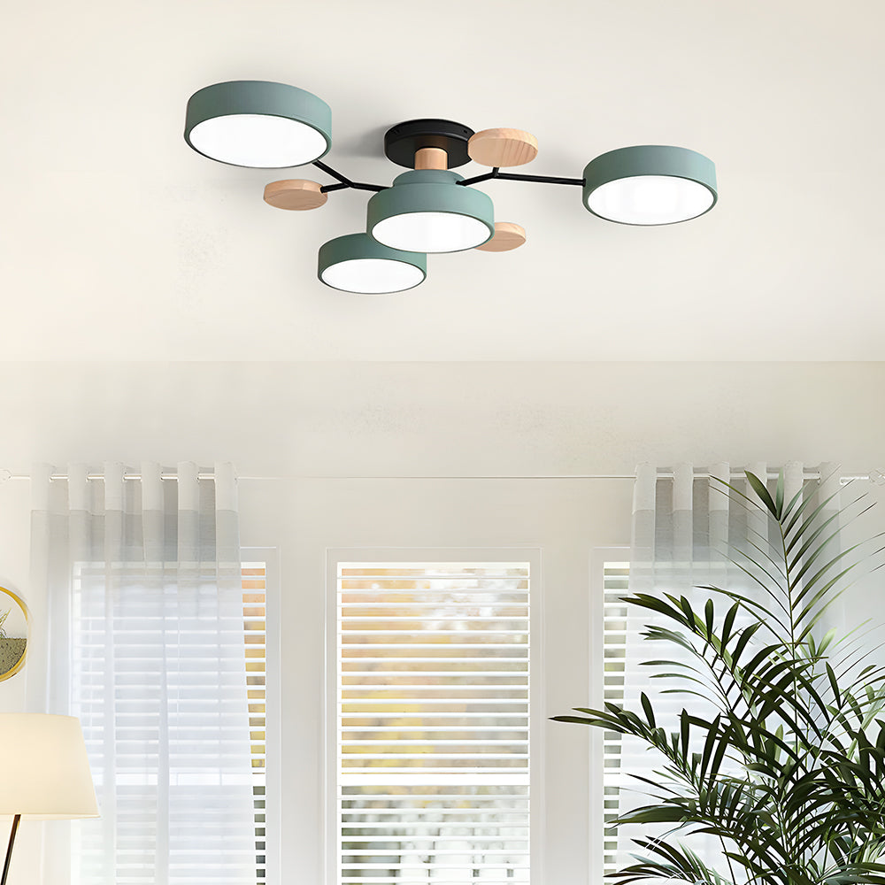 Laudovo™ Modern Circular Living Room LED Ceiling Light