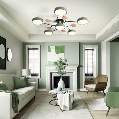 Laudovo™ Modern Circular Living Room LED Ceiling Light