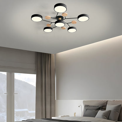 Laudovo™ Modern Circular Living Room LED Ceiling Light