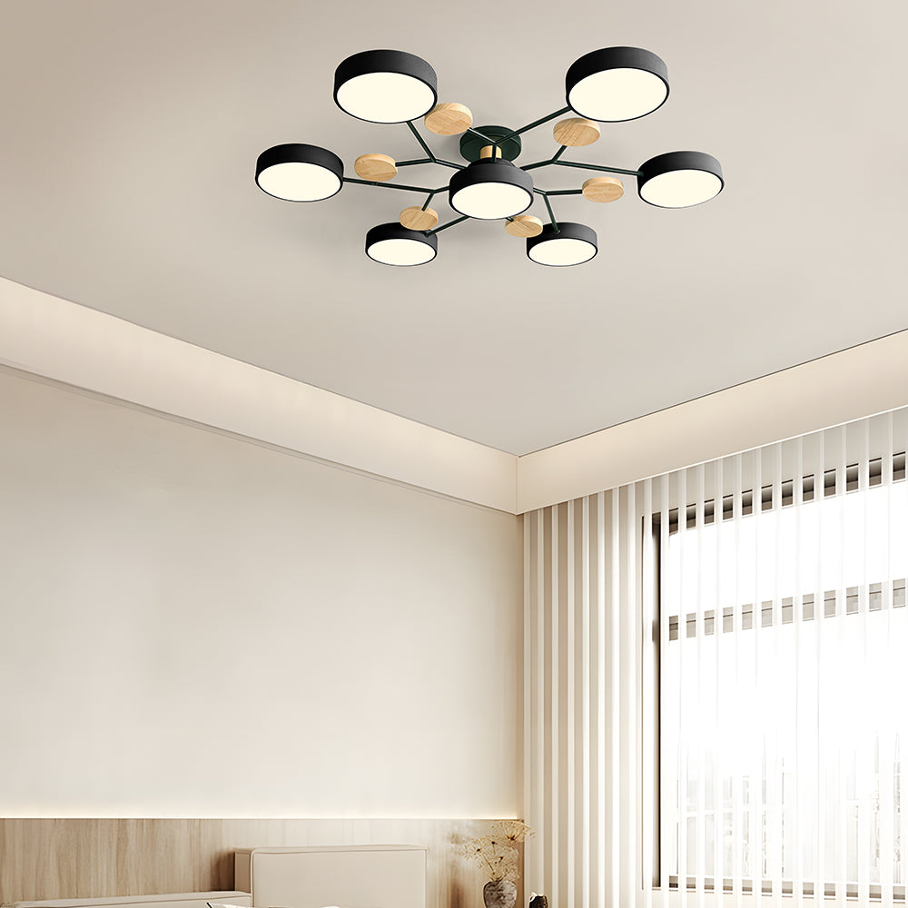 Laudovo™ Modern Circular Living Room LED Ceiling Light