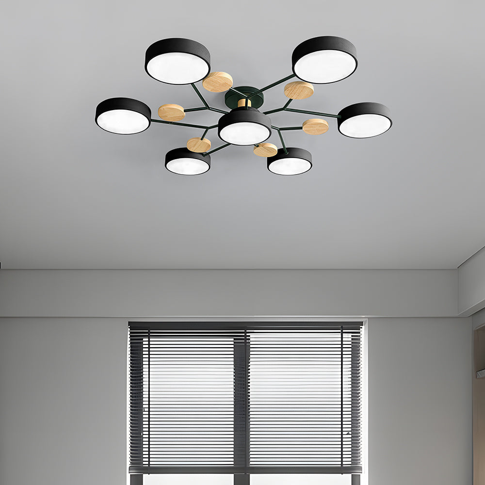 Laudovo™ Modern Circular Living Room LED Ceiling Light