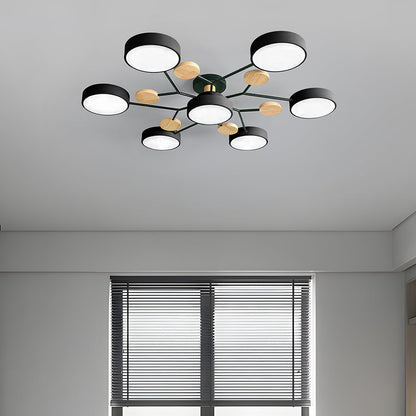 Laudovo™ Modern Circular Living Room LED Ceiling Light