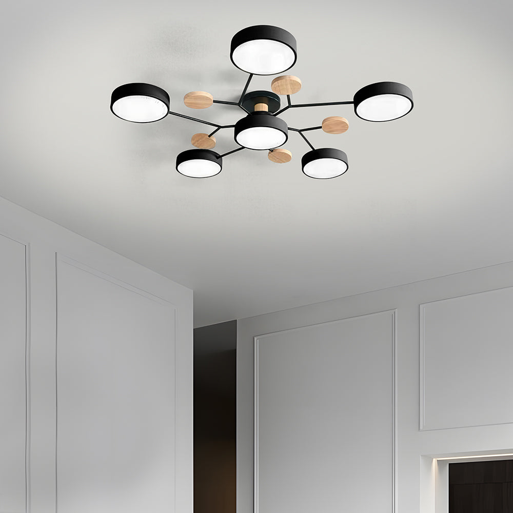 Laudovo™ Modern Circular Living Room LED Ceiling Light