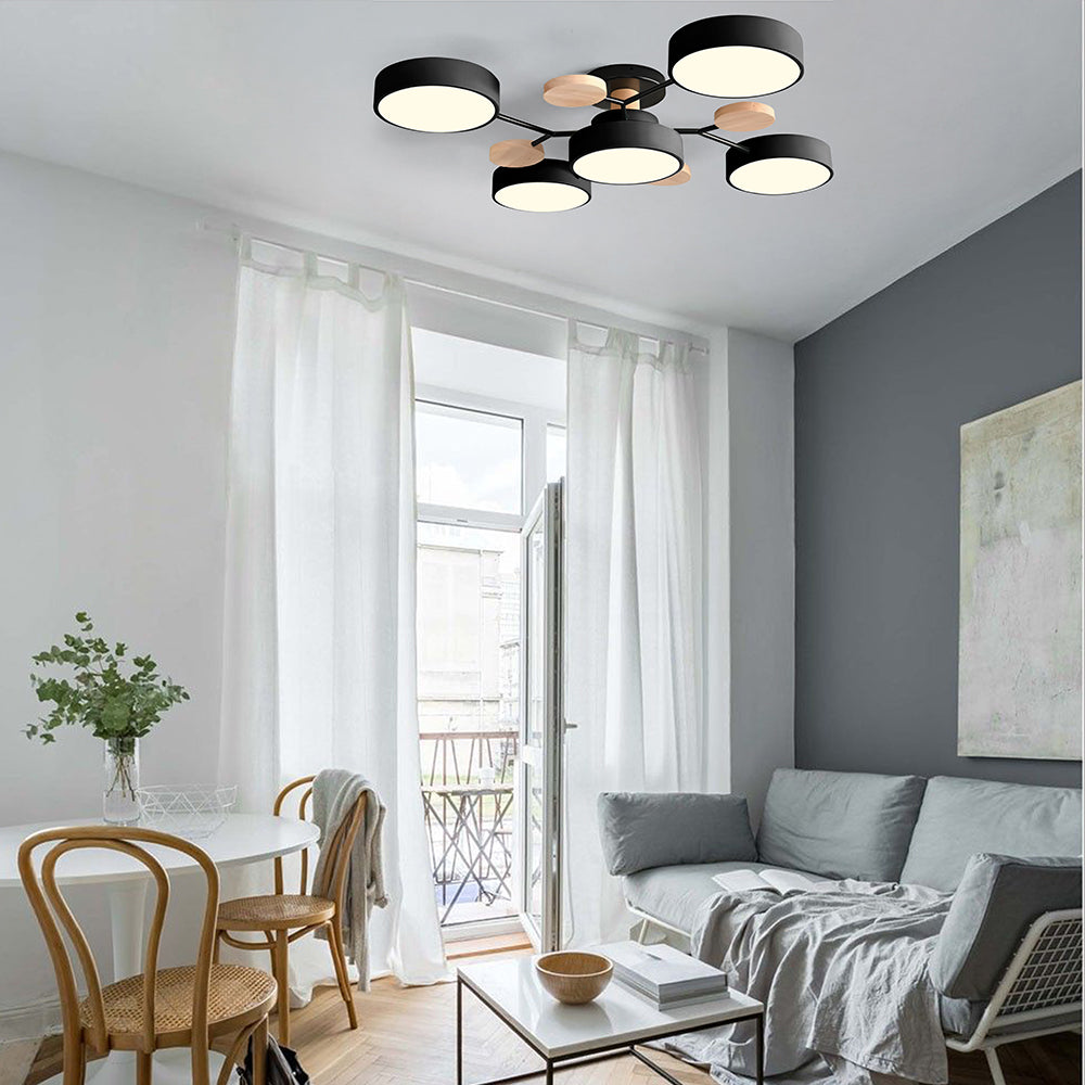 Laudovo™ Modern Circular Living Room LED Ceiling Light