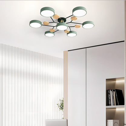 Laudovo™ Modern Circular Living Room LED Ceiling Light