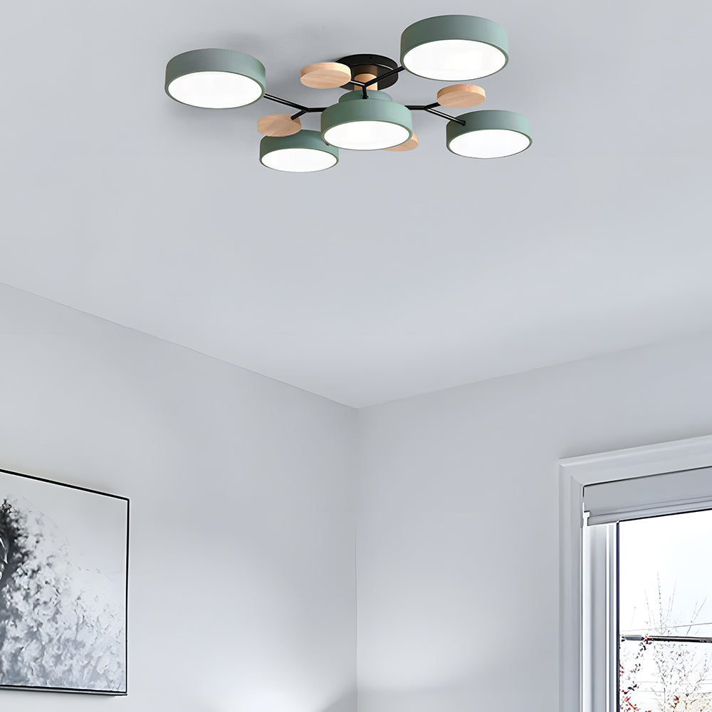 Laudovo™ Modern Circular Living Room LED Ceiling Light
