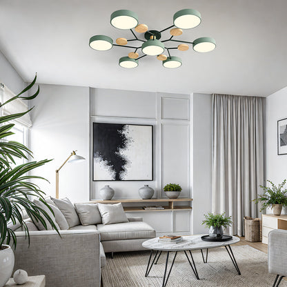 Laudovo™ Modern Circular Living Room LED Ceiling Light