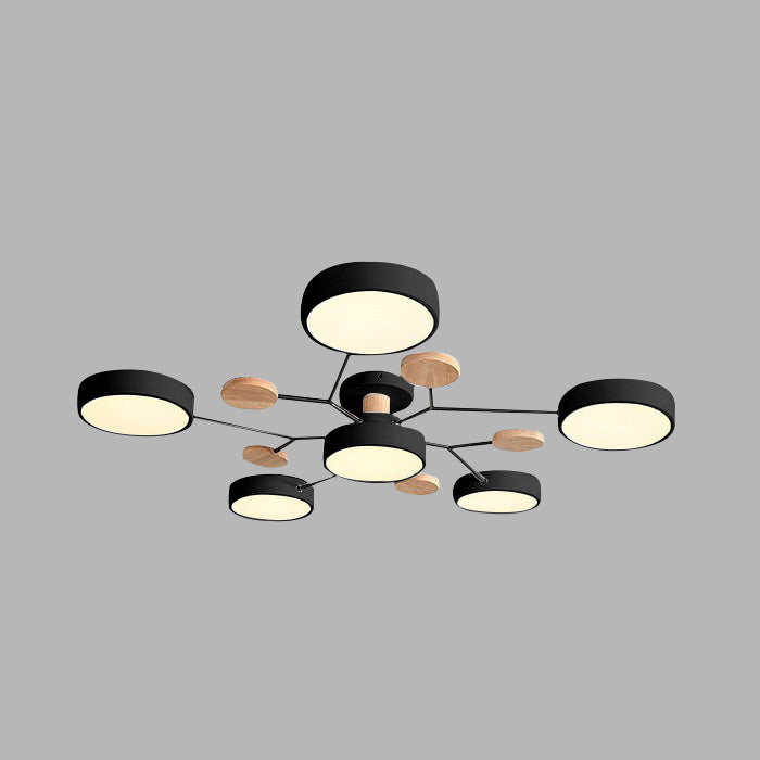Laudovo™ Modern Circular Living Room LED Ceiling Light