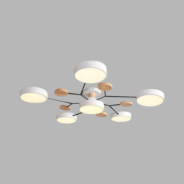 Laudovo™ Modern Circular Living Room LED Ceiling Light