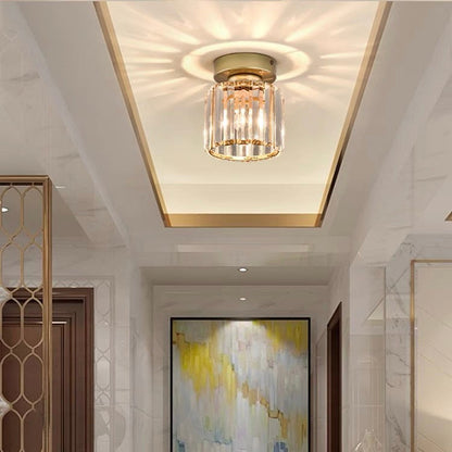 Laudovo™ Modern 1-Light Hallway Flush Mount Ceiling Light
