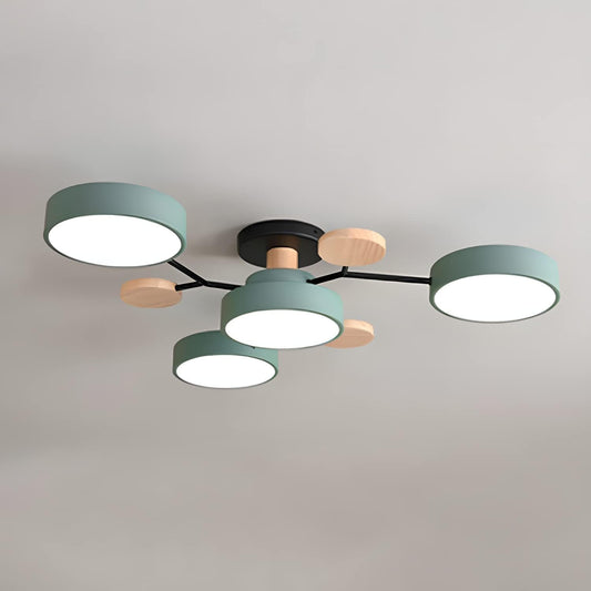 Laudovo™ Modern Circular Living Room LED Ceiling Light