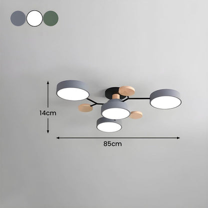 Laudovo™ Modern Circular Living Room LED Ceiling Light