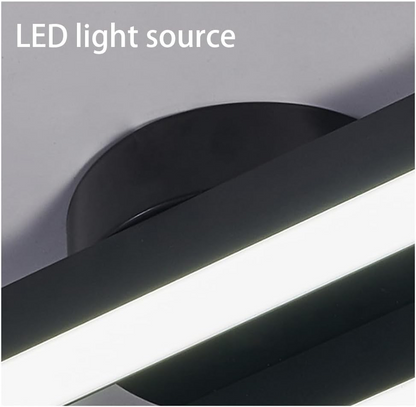 Laudovo™ Modern Aluminium Long Strip Semi Flush Mount LED Ceiling Light For Living Room