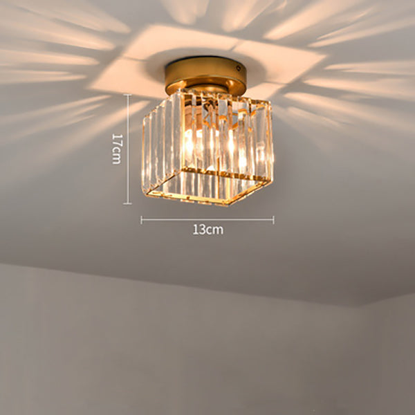 Laudovo™ Modern 1-Light Hallway Flush Mount Ceiling Light